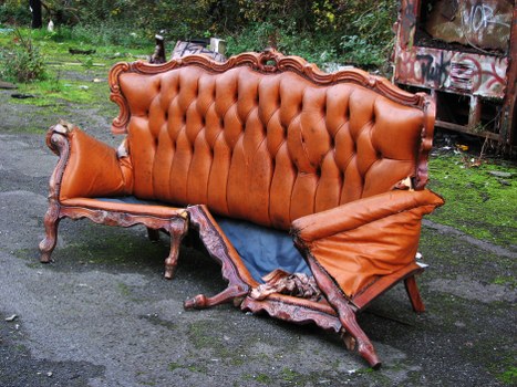 Training session with skip hire staff reviewing safety procedures