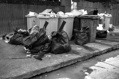 Professional muck removal team handling construction debris in Ilford