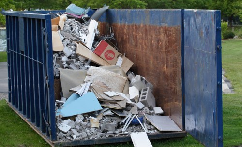 Mini, midi, and builders skips for different waste disposal needs