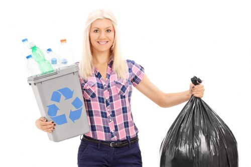 Commercial muck removal services in Ilford office setting