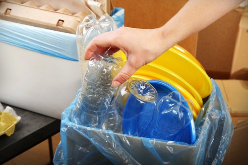Different sizes of skip containers available