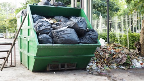 Various sizes of commercial skips available