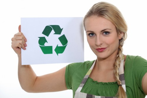 Various types of garden waste materials